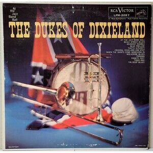 Dukes Of Dixieland LP At The Jazz Band Ball on RCA Victor VG/EX Jazz
